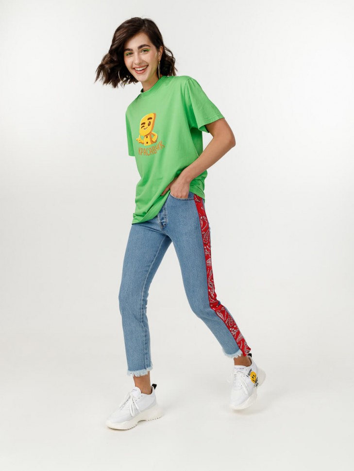 Футболка «Печенюх Красавчик», зелёная