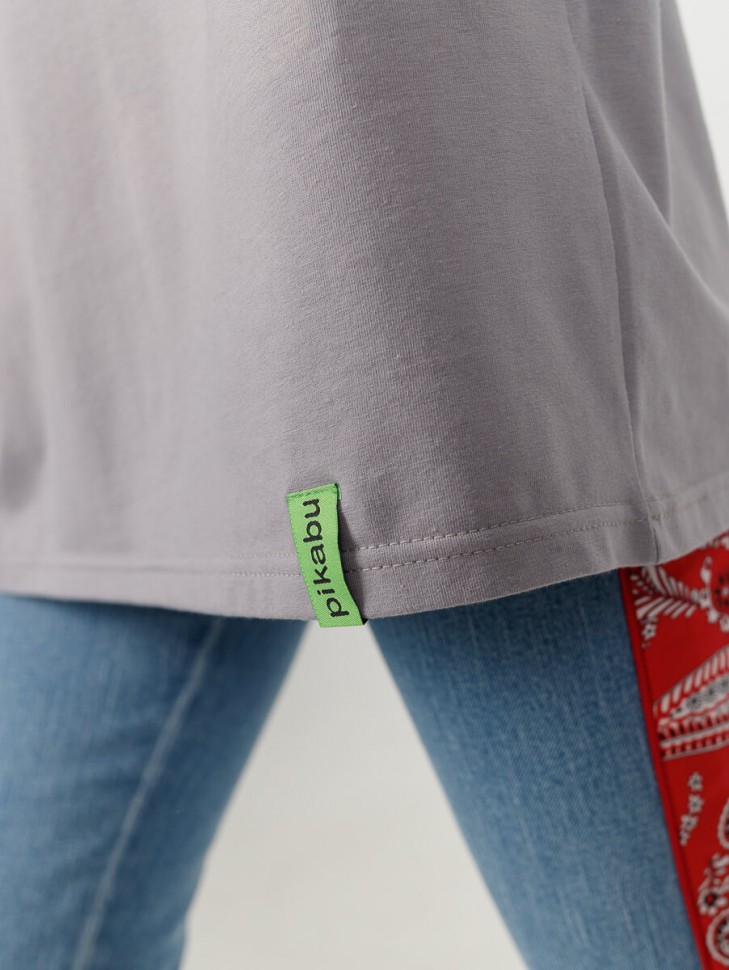 Футболка «Смущённый Печенюх», серая