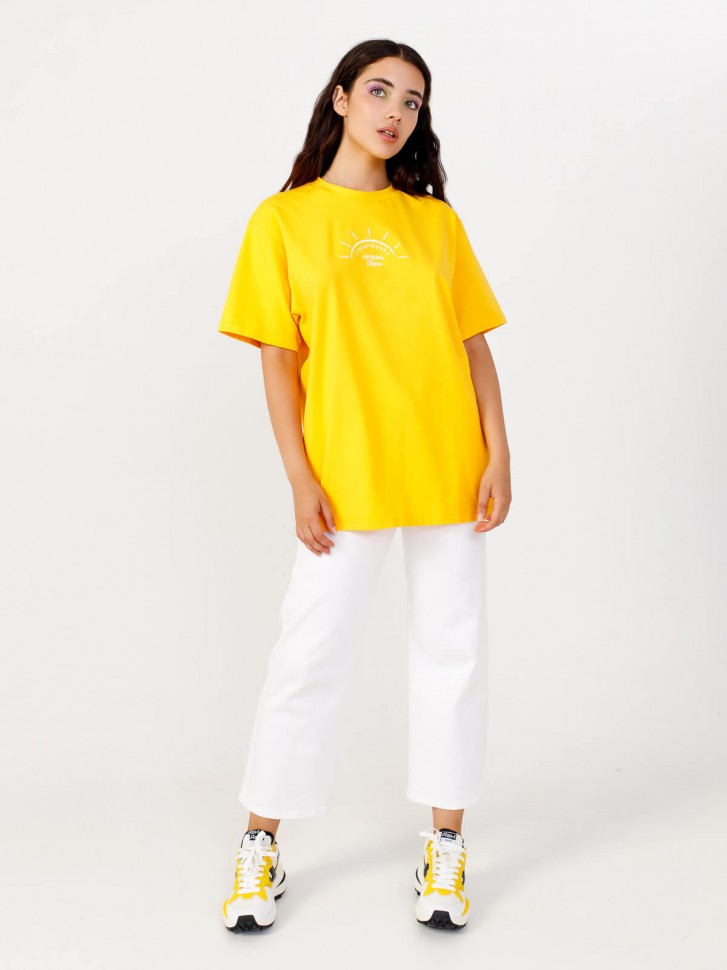 Футболка «Совершенно летняя Жень», жёлтая