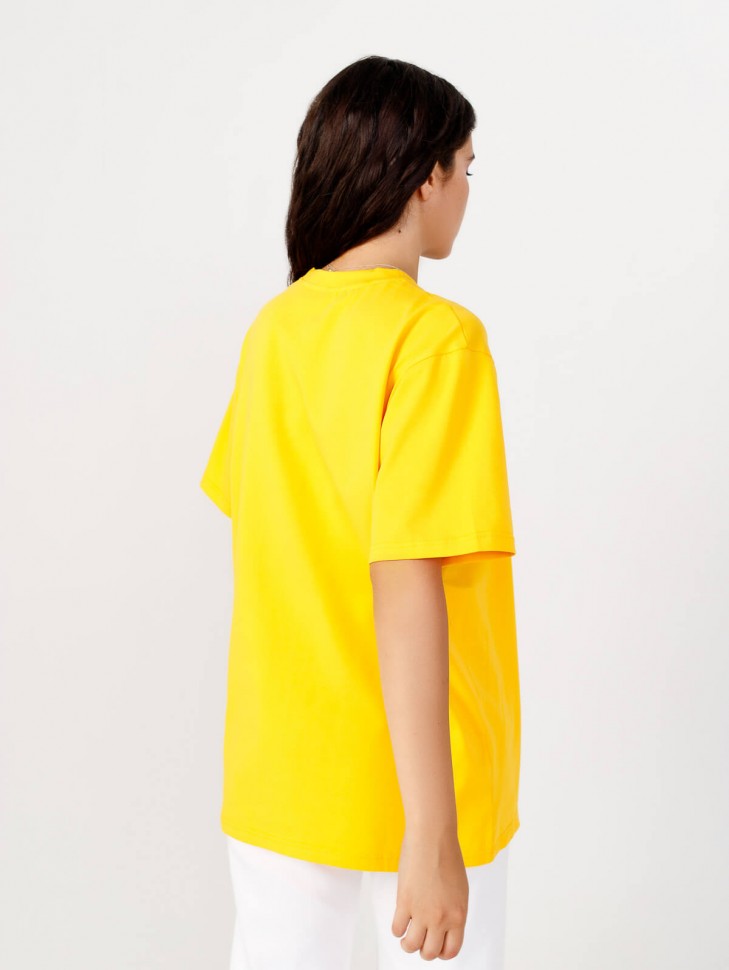 Футболка «Совершенно летняя Жень», жёлтая