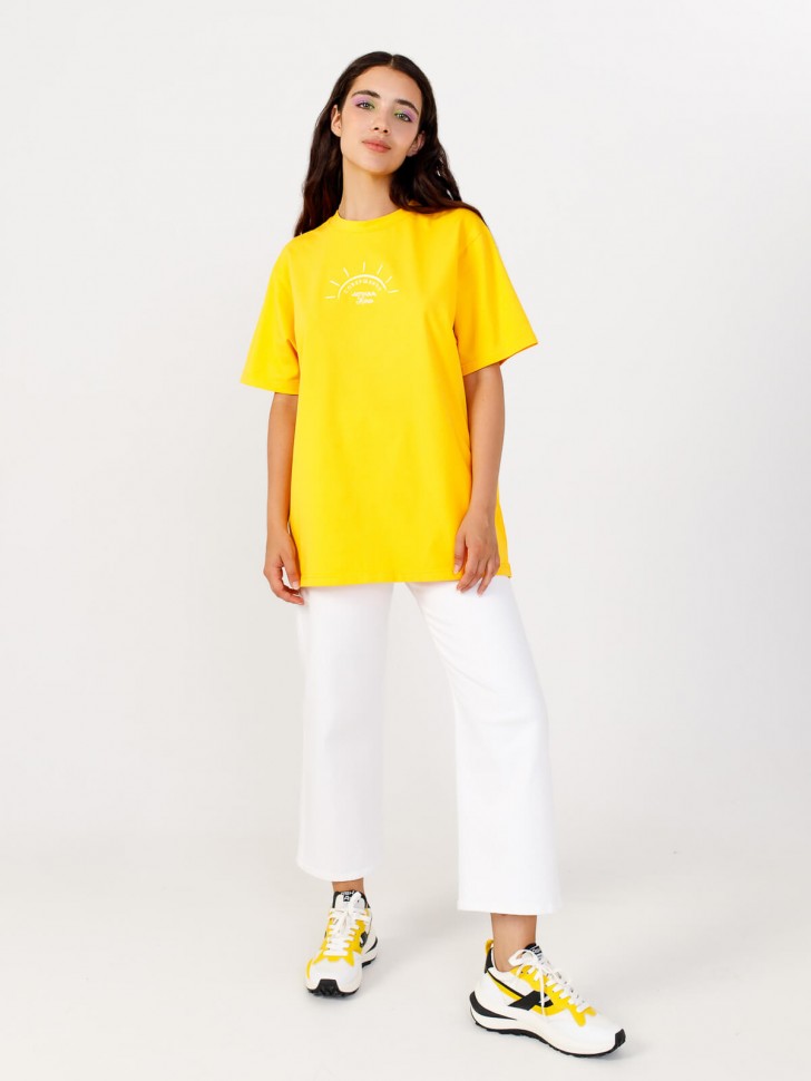 Футболка «Совершенно летняя Жень», жёлтая