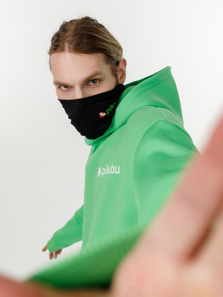 Бафф «Pikabu», чёрный