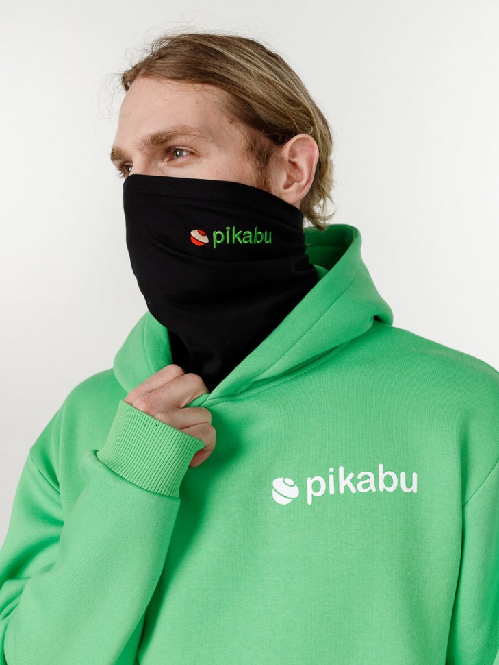 Бафф «Pikabu», чёрный